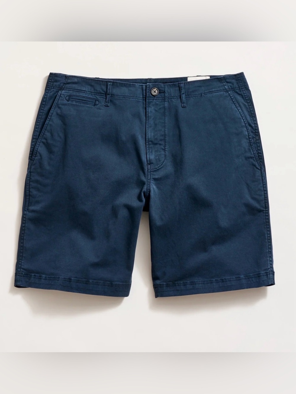 Billy Reid Chino Short Carbon Blue Size 33 Slim Fit! Like New